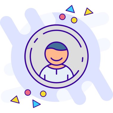 İnsan Avatar. Web simgesi