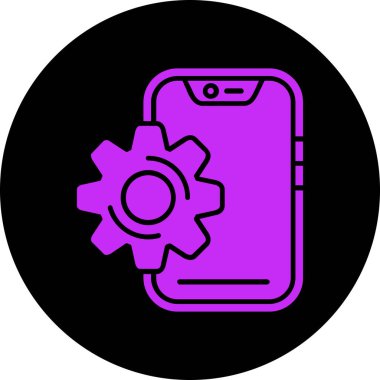 Vektör ayarı Simge illüstrasyonu