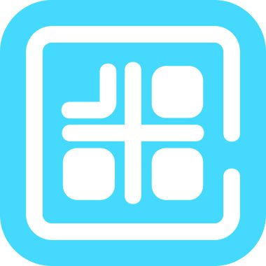 Modern b 'nin vektör illüstrasyonu eksik simgesi