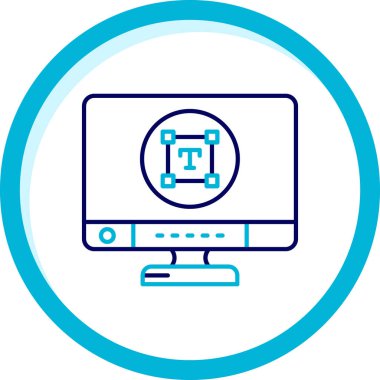 Akıllı ev simgesine sahip dizüstü bilgisayar. vektör illüstrasyonu