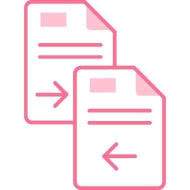 Dosya simgesi tasarım vektörü