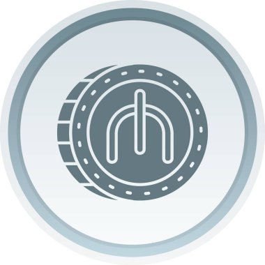 Benzersiz klima vektör çizgisi simgesi