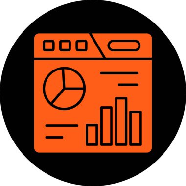 seo modern simgesinin vektör illüstrasyonu