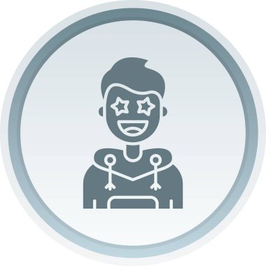 İnsan simgesinin vektör illüstrasyonu