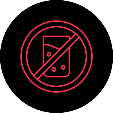 sigara içilmeyen vektör simgesi