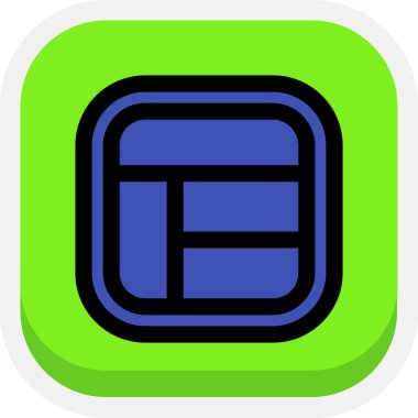 Web ve mobil için vektör simgesi