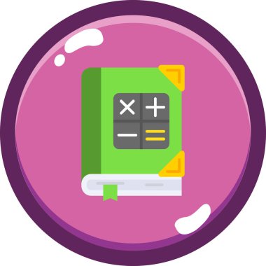 kitap simgesi vektör illüstrasyonu.