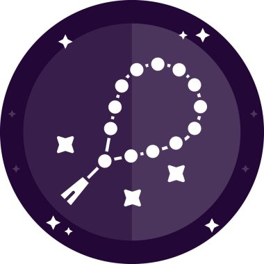 Astroloji burç simgesi düz stil