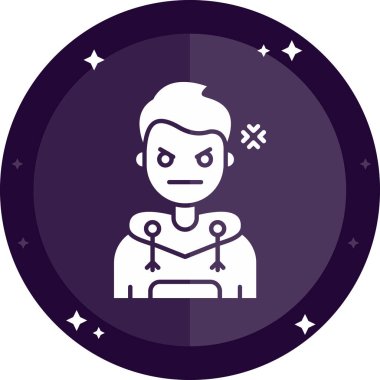 Vektör illüstrasyonu, simge ögesi biçimi