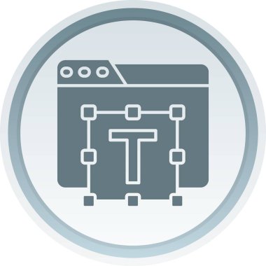 Modern b 'nin vektör illüstrasyonu eksik simgesi