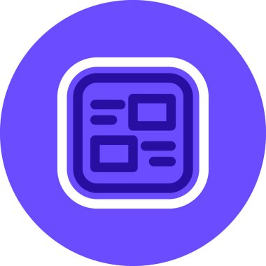 Kitap. Web simgesi basit illüstrasyon