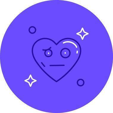 Aşk simgesinin vektör illüstrasyonu