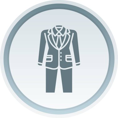 Takım elbiseli bir adamın vektör çizimi