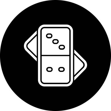 zar. Web simgesi basit illüstrasyon