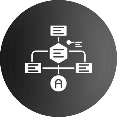 seo modern simgesinin vektör illüstrasyonu