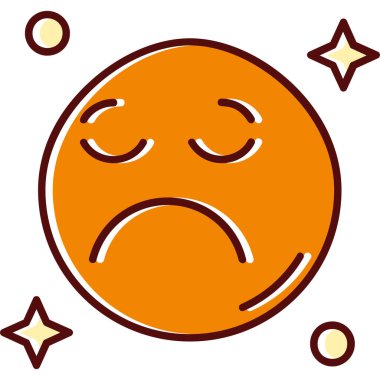 Üzücü Duygu. Basit tasarım