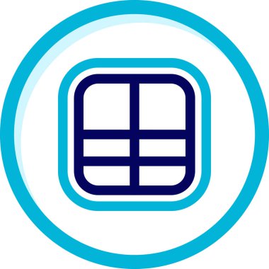 seo modern simgesinin vektör illüstrasyonu