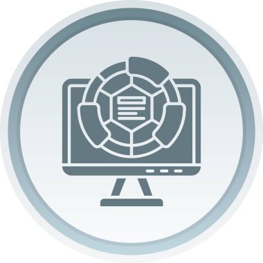 web flat icon, vector illustration