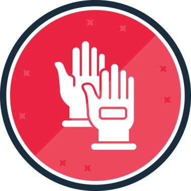 Bir yıldız simgesinin vektör illüstrasyonu