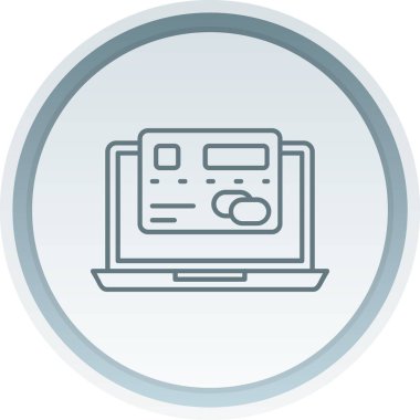 Web tasarımı vektör çember simgesi deseni