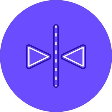 Modern b 'nin vektör illüstrasyonu eksik simgesi