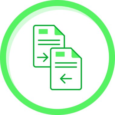 dosya biçimi simgesi, vektör illüstrasyonu