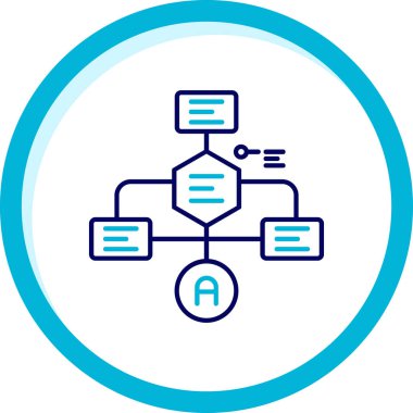 seo modern simgesinin vektör illüstrasyonu