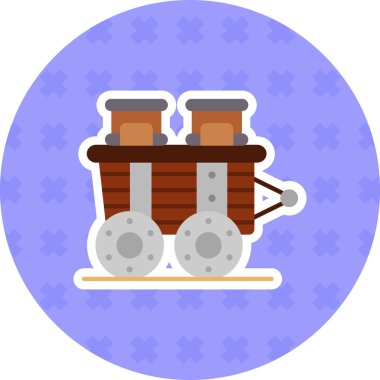 davul. Web simgesi basit illüstrasyon