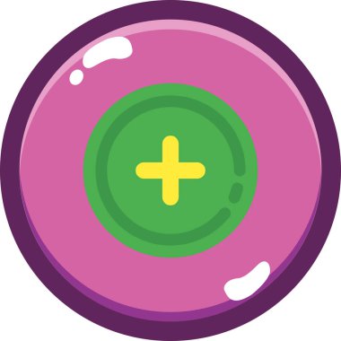 Modern yiyecek simgesinin vektör çizimi