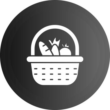 Sepet Simgesi vektör illüstrasyonu