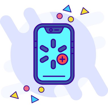 cep telefonu simgesi vektörü.