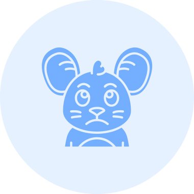 Fare. Web simgesi basit illüstrasyon