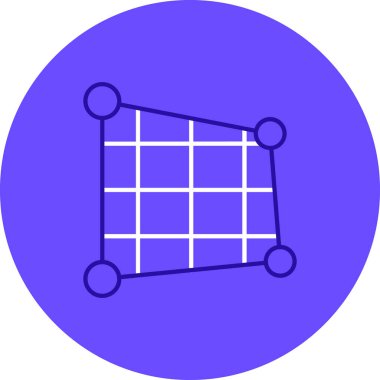 şebeke. Web simgesi basit illüstrasyon