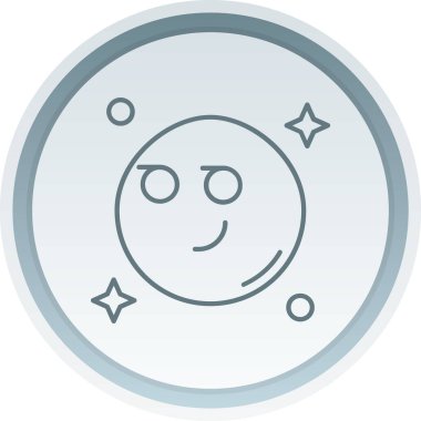 Çizgi film simgesinin vektör çizimi