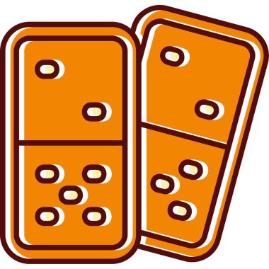 zar. Web simgesi basit illüstrasyon