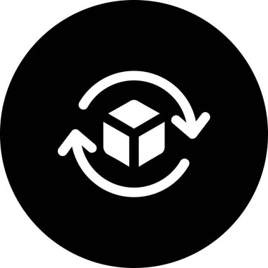 Seo simgesinin vektör illüstrasyonu