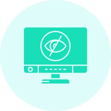 İnternet web simgesi basit