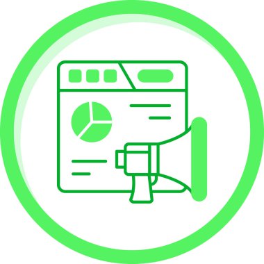 seo modern simgesinin vektör illüstrasyonu