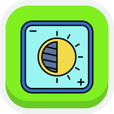 Kamera çekim simgesi, karikatür tarzı