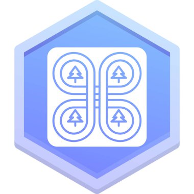 seo modern simgesinin vektör illüstrasyonu