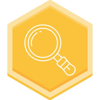 Arama simgesi vektör illüstrasyonu