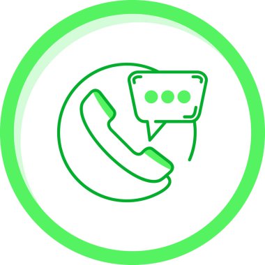 telefon simgesi vektör illüstrasyonu