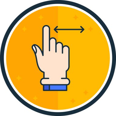 parmak hareketi simgesi