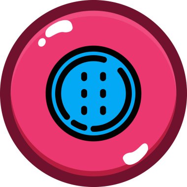 top topu web simgesi basit illüstrasyon