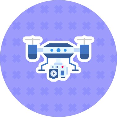 Bir robotun vektör çizimi