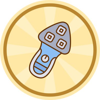 Bir çift ayakkabının vektör çizimi