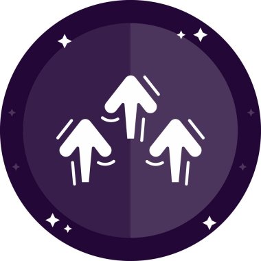 Bir simgenin vektör illüstrasyonu