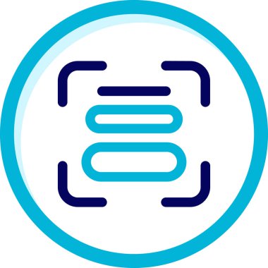 Bir kitap simgesinin vektör illüstrasyonu