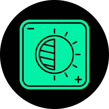 Vektör evrensel simgesi Trendy bakmak.