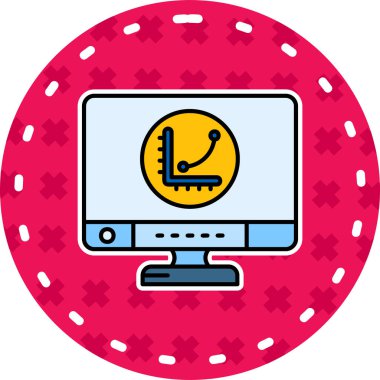 oyun simgesi vektör çizimi